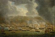 Gerardus Laurentius Keultjes The assault on Algiers by the allied Anglo-Dutch squadron Germany oil painting artist
